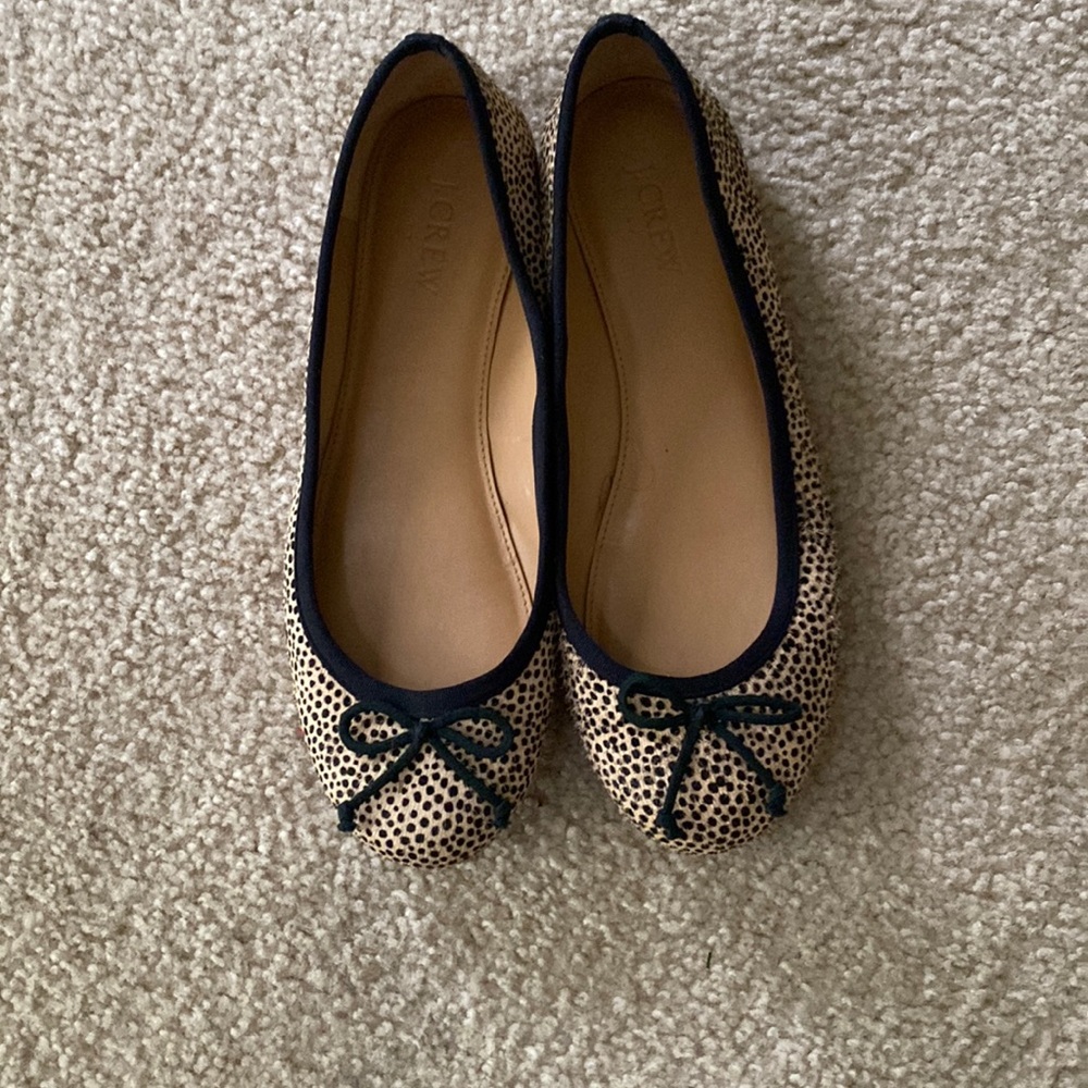 JCrew textured flats